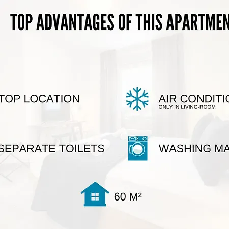 Lejlighed Nestor&jeeves - Square Promenade - - Close Sea