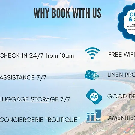 Nestor&jeeves - Square Promenade - - Close Sea * Nice