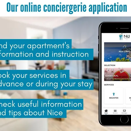 Nestor&jeeves - Square Promenade - - Close Sea Lejlighed Nice